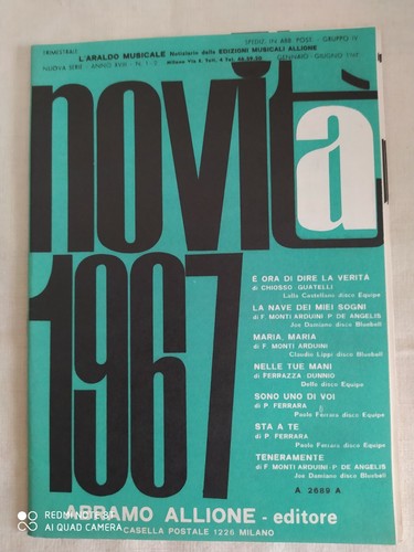 Novita 1967 album vintage - novita', 7