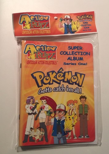 Album adesivi pokemon action - album,