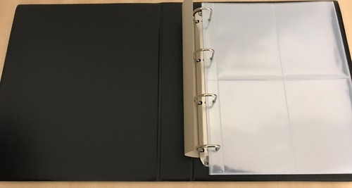 Green guardian postcard album - green,