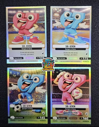 Novità set card brainrot - set, 4