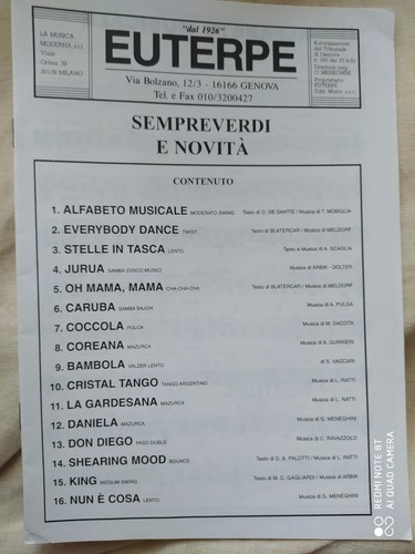 Sempreverdi novita album - sempreverdi,