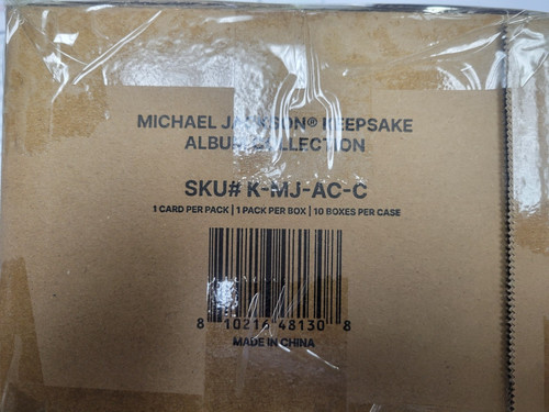 Album michael jackson keepsake - album,