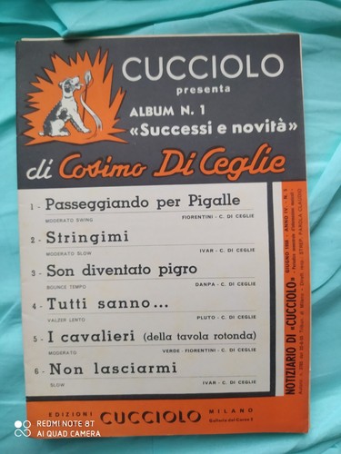 Cosimo ceglie album - ceglie, "album