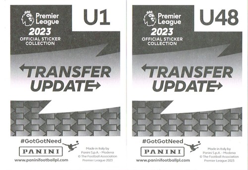 Panini premier league 2023 - panini, •